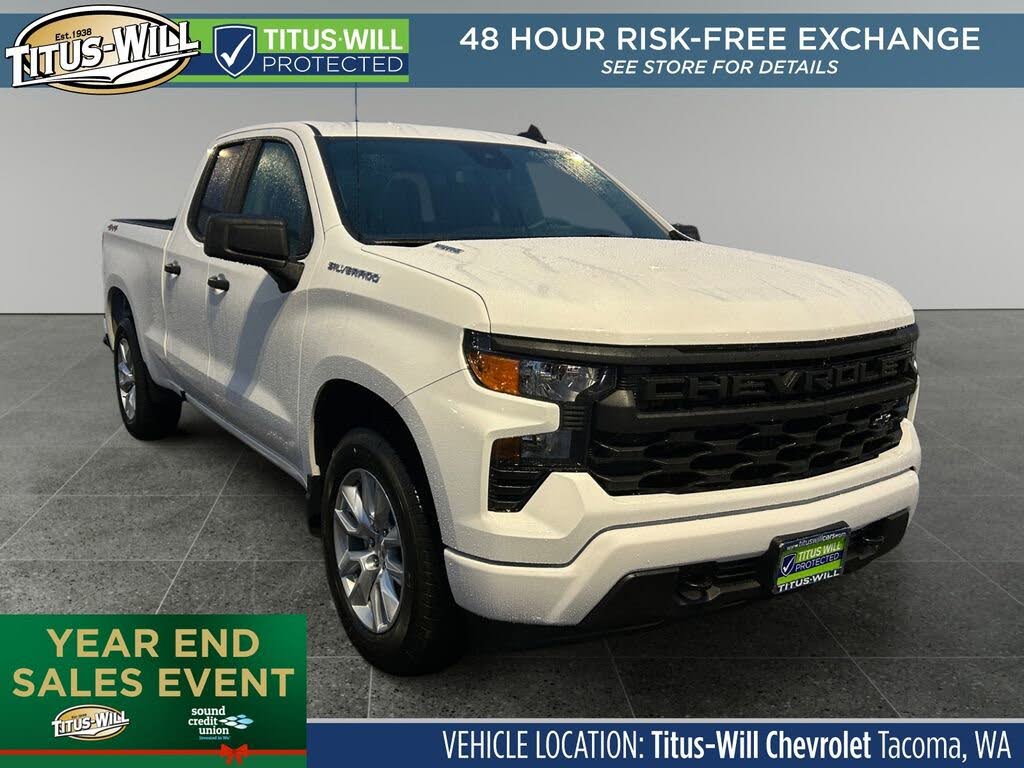 2026 Chevrolet Silverado 1500 Custom Double Cab 4WD