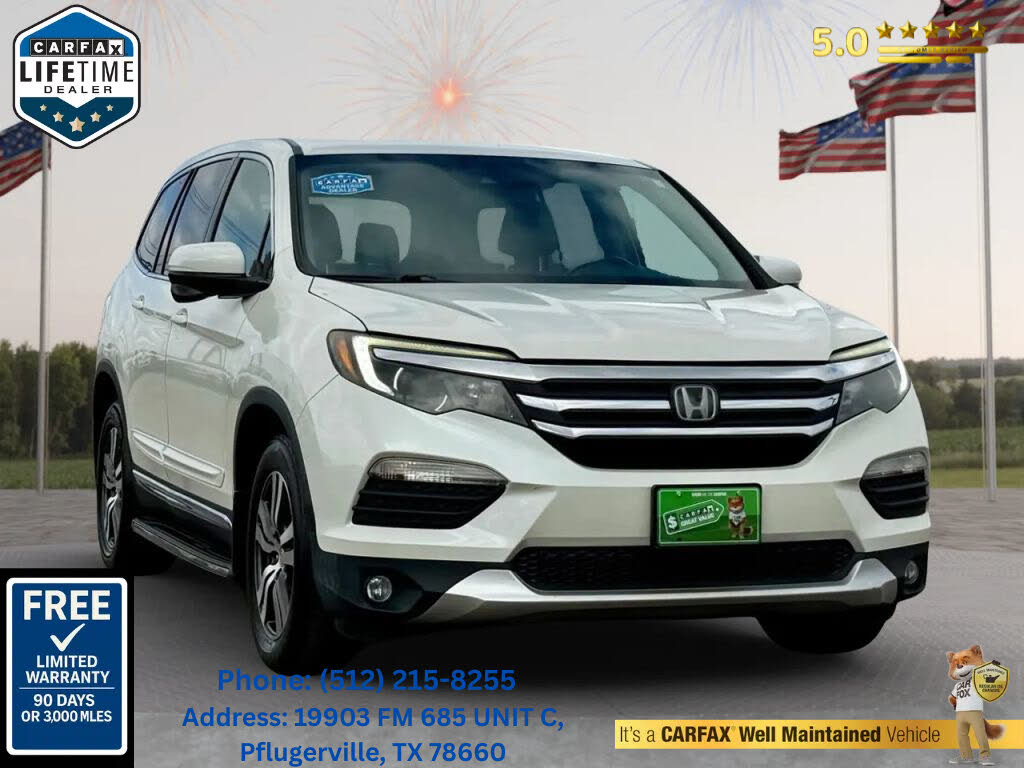 2016 Honda Pilot EX-L AWD with Honda Sensing
