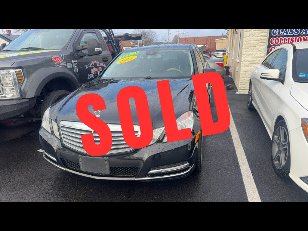 2013 Mercedes-Benz E-Class E 350 4MATIC