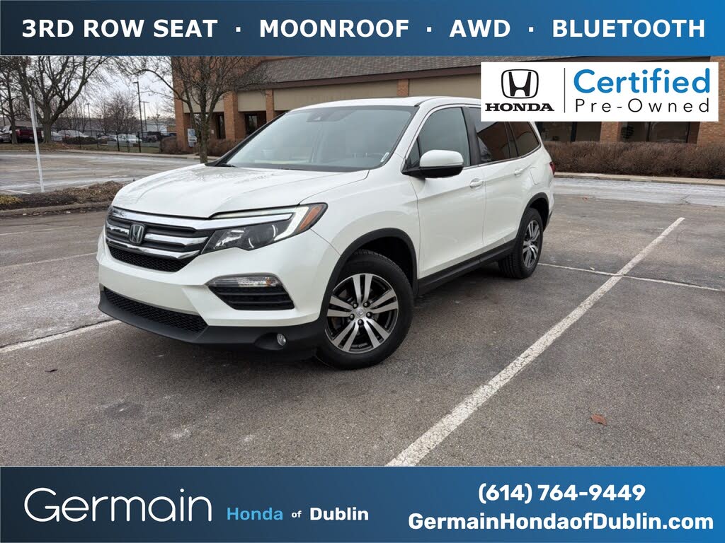 2017 Honda Pilot EX-L AWD with Honda Sensing