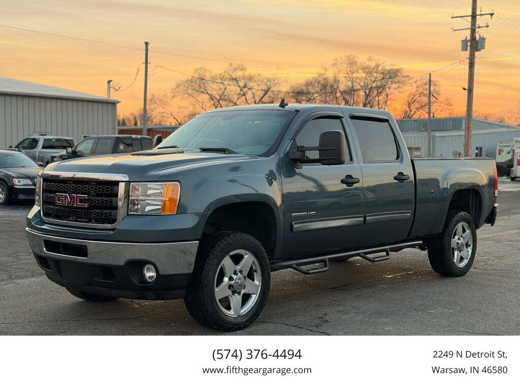 2011 GMC Sierra 2500HD SLE Crew Cab 4WD