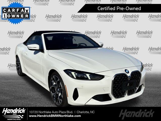 2025 BMW 4 Series 430i Convertible RWD