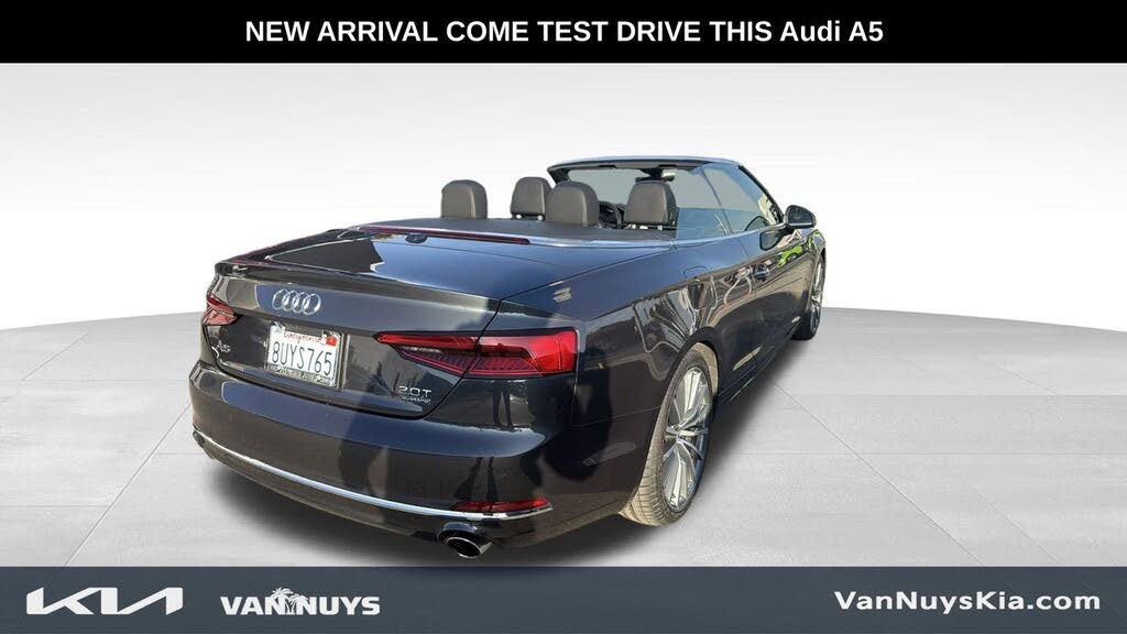 2018 Audi A5 2.0T quattro Premium Plus Cabriolet AWD