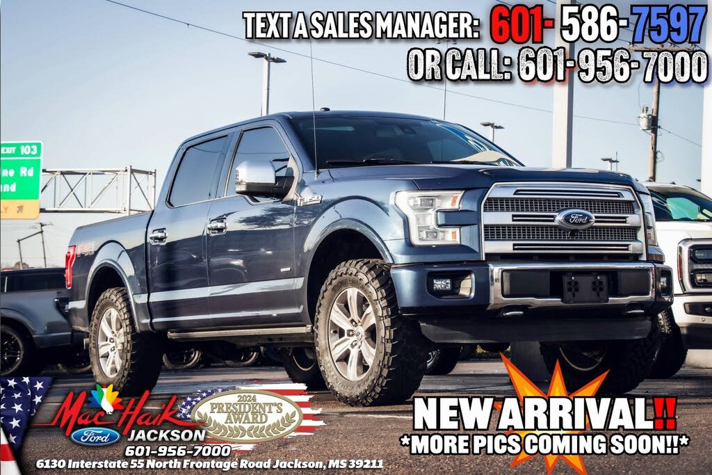 2016 Ford F-150 Platinum SuperCrew 4WD
