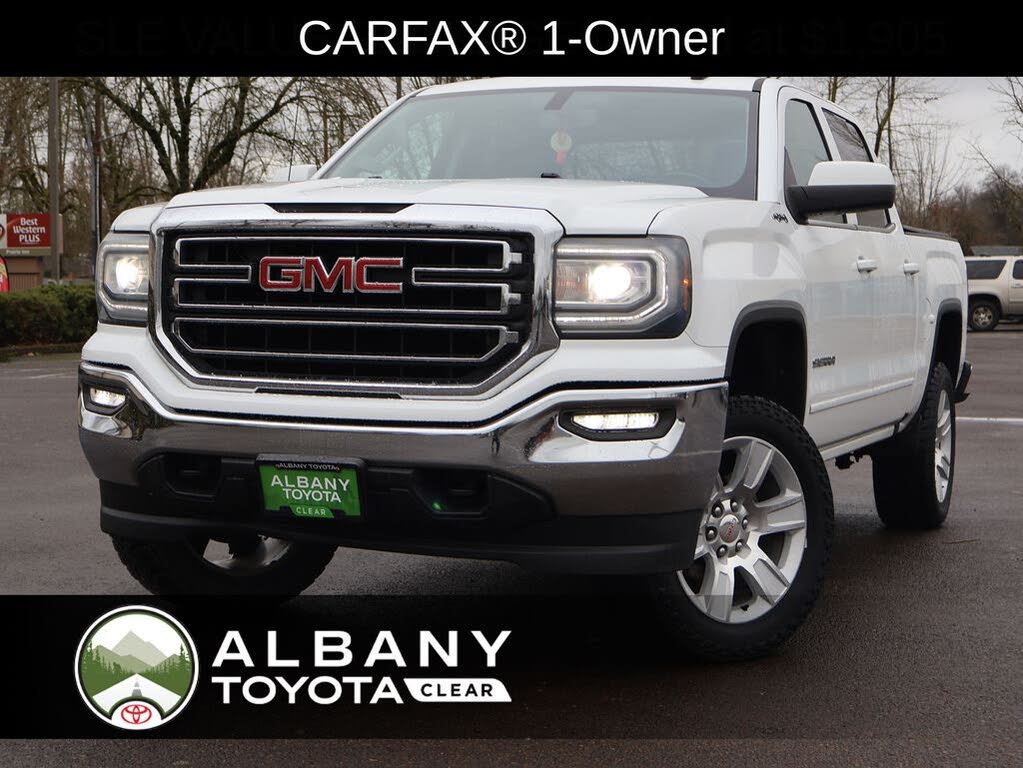 2016 GMC Sierra 1500 SLE Crew Cab 4WD