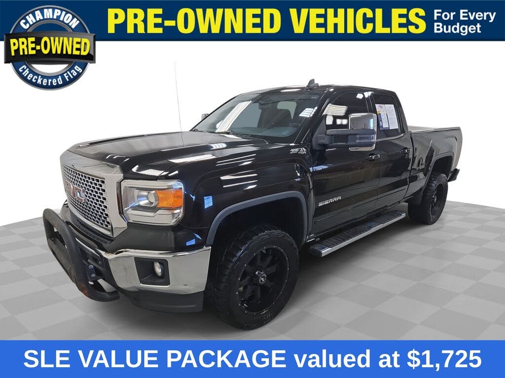 2015 GMC Sierra 1500 SLE Double Cab 4WD