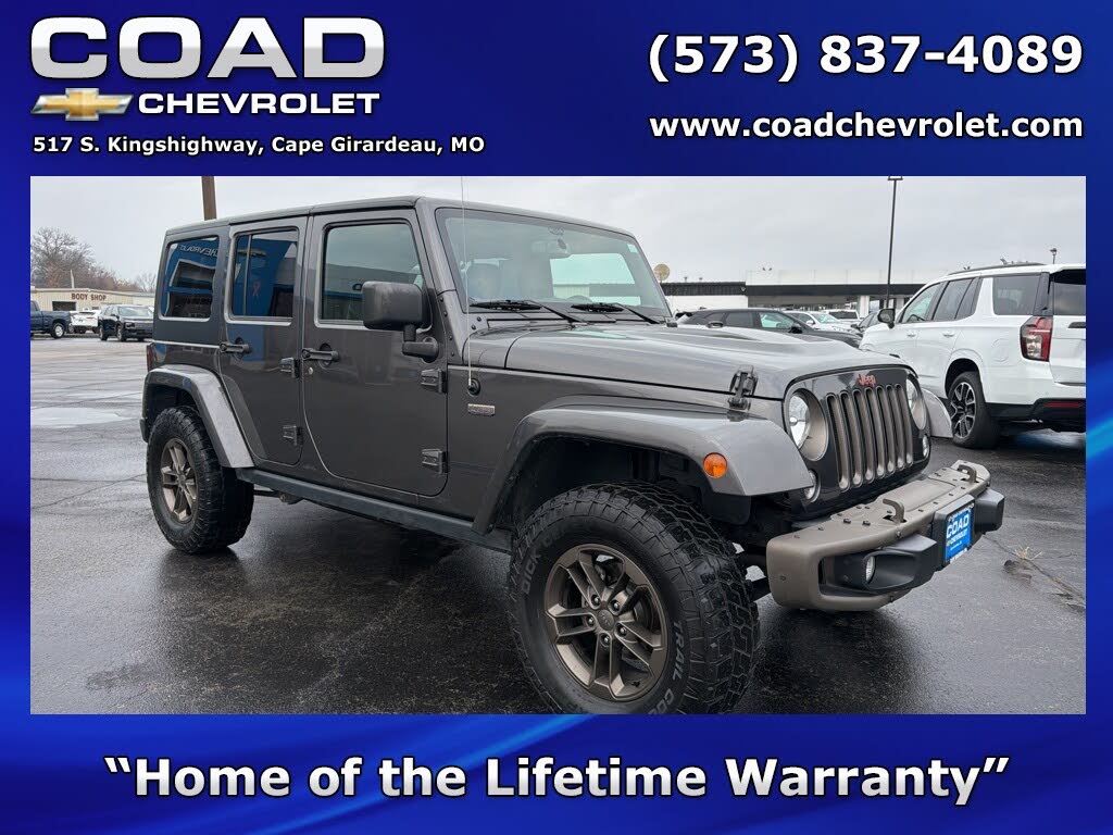 2016 Jeep Wrangler Unlimited Sahara 4WD
