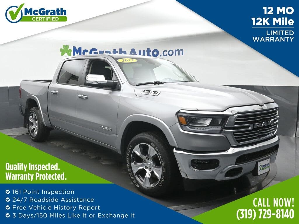 2022 RAM 1500 Laramie Crew Cab 4WD