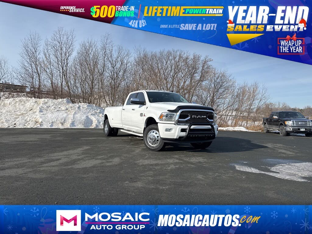 2018 RAM 3500 Laramie Longhorn Crew Cab LB DRW 4WD