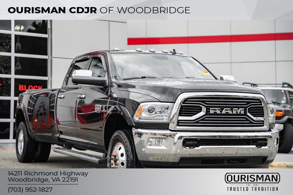 2018 RAM 3500 Laramie Longhorn Crew Cab LB DRW 4WD