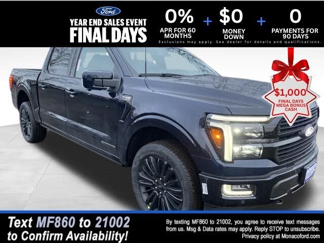 2025 Ford F-150 Platinum SuperCrew 4WD