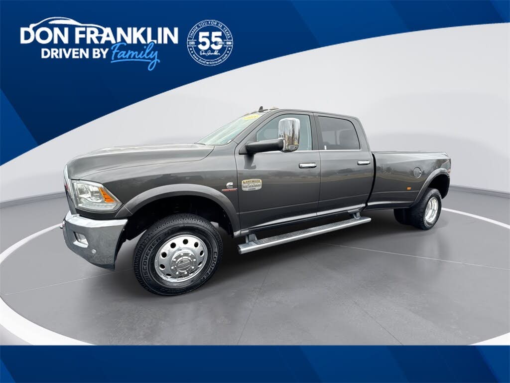 2018 RAM 3500 Laramie Longhorn Crew Cab LB DRW 4WD