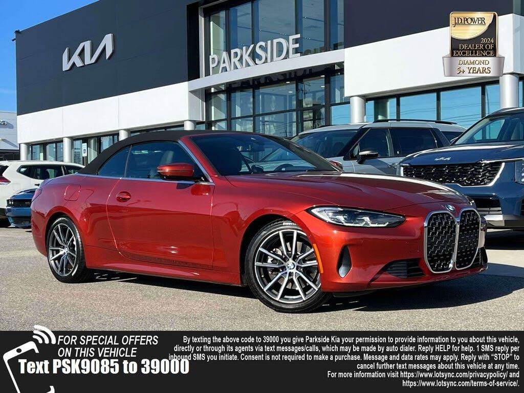 2021 BMW 4 Series 430i Convertible RWD