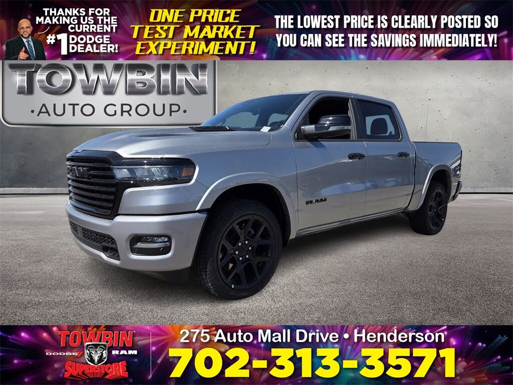 2026 RAM 1500 Laramie Crew Cab 4WD