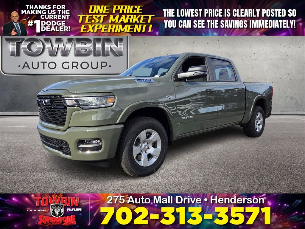 2026 RAM 1500 Big Horn Crew Cab 4WD