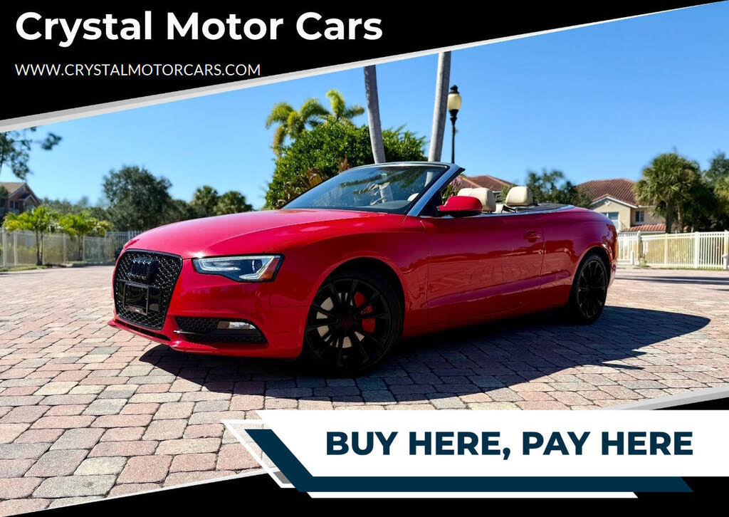 2014 Audi A5 2.0T quattro Premium Plus Cabriolet AWD