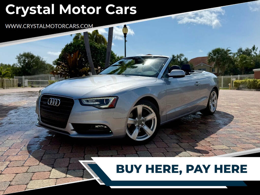 2015 Audi A5 2.0T quattro Premium Cabriolet AWD
