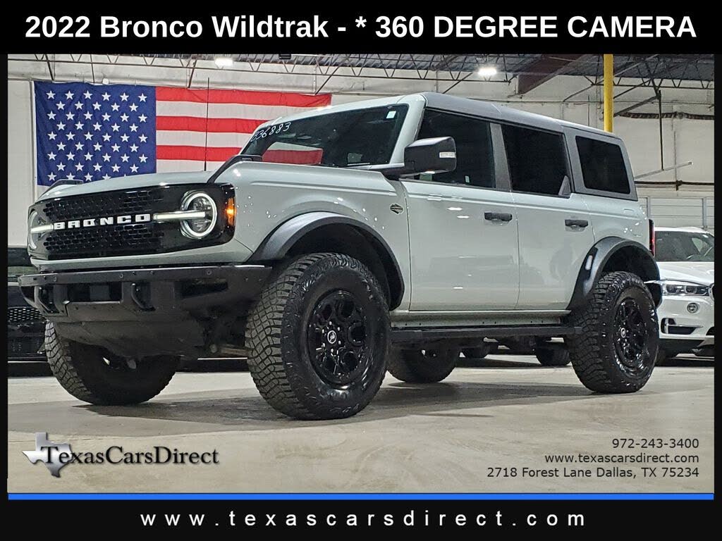 2022 Ford Bronco Wildtrak Advanced 4-Door 4WD