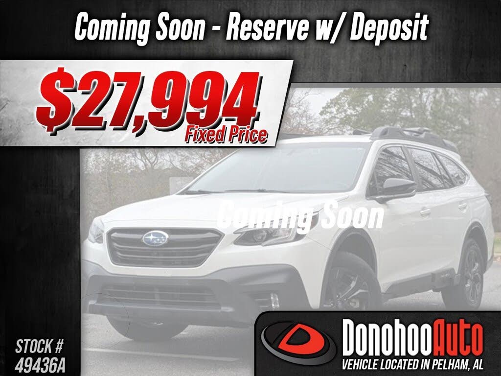 2022 Subaru Outback Onyx Edition XT Crossover AWD