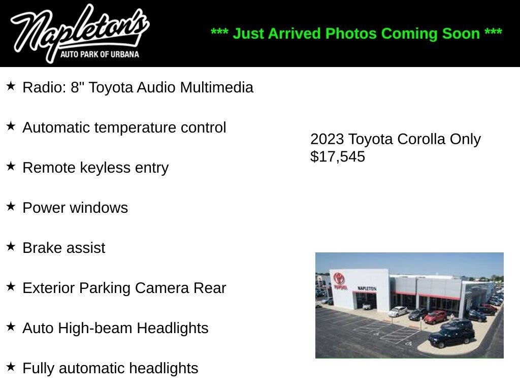 2023 Toyota Corolla LE FWD