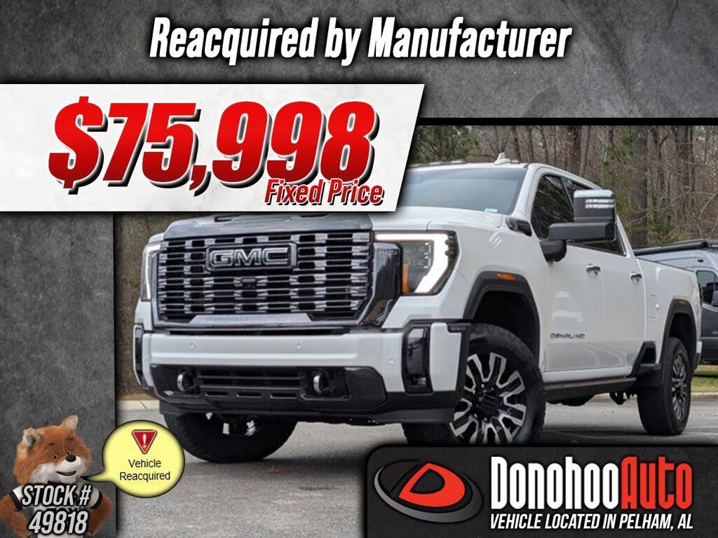 2024 GMC Sierra 2500HD Denali Ultimate Crew Cab 4WD