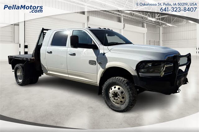 2012 RAM 3500 Laramie Longhorn Mega Cab DRW 4WD