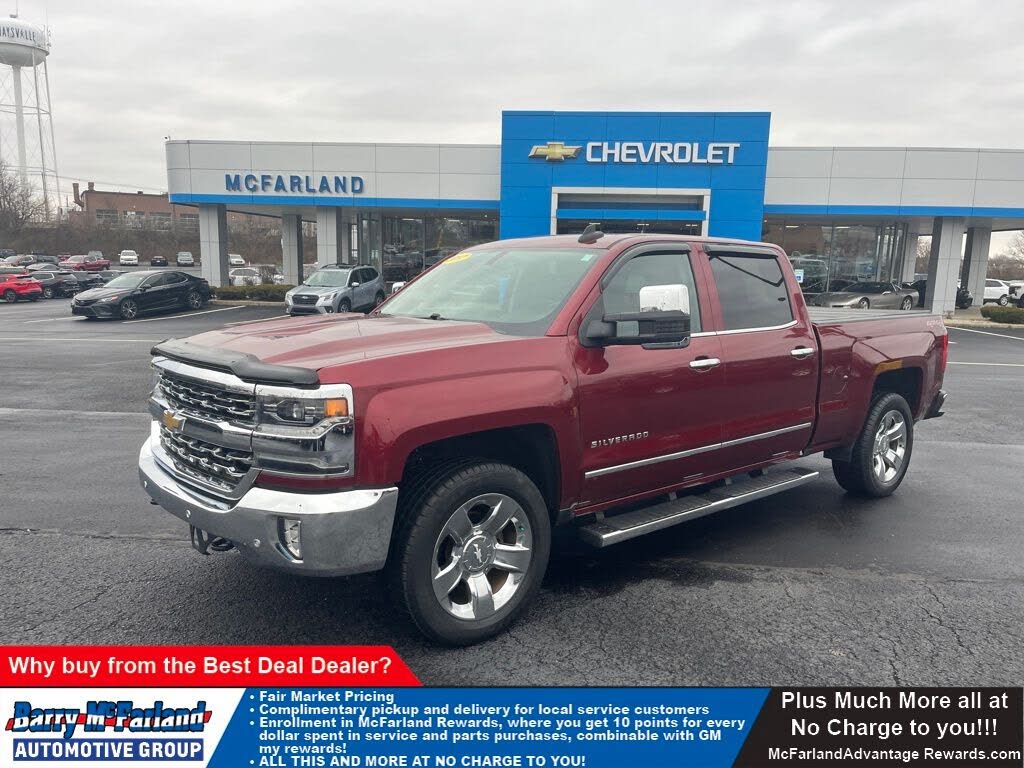 2017 Chevrolet Silverado 1500 LTZ Crew Cab 4WD