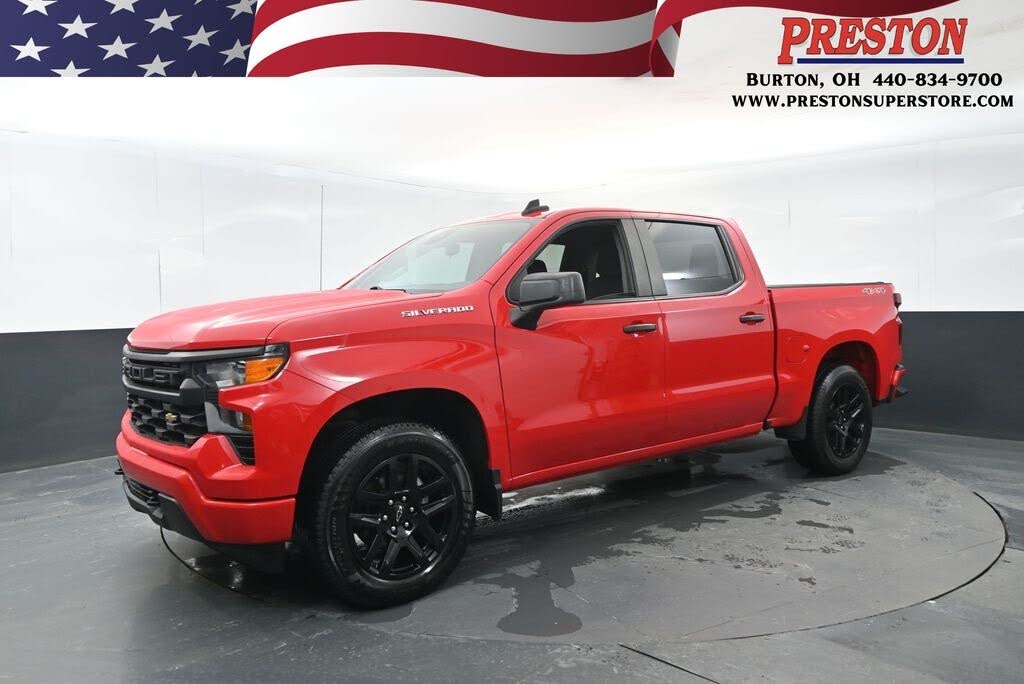 2022 Chevrolet Silverado 1500 Custom Crew Cab 4WD