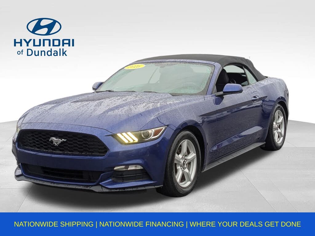 2016 Ford Mustang V6 Convertible RWD