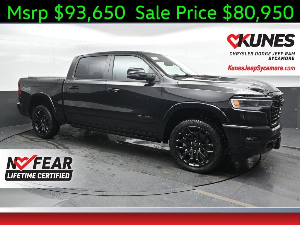 2026 RAM 1500 Limited Crew Cab 4WD