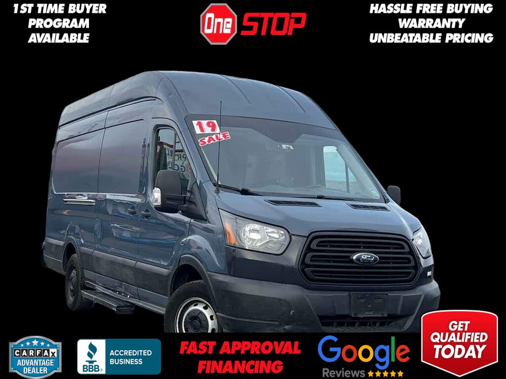 2019 Ford Transit Cargo 250 Extended High Roof LWB RWD with Sliding Passenger-Side Door