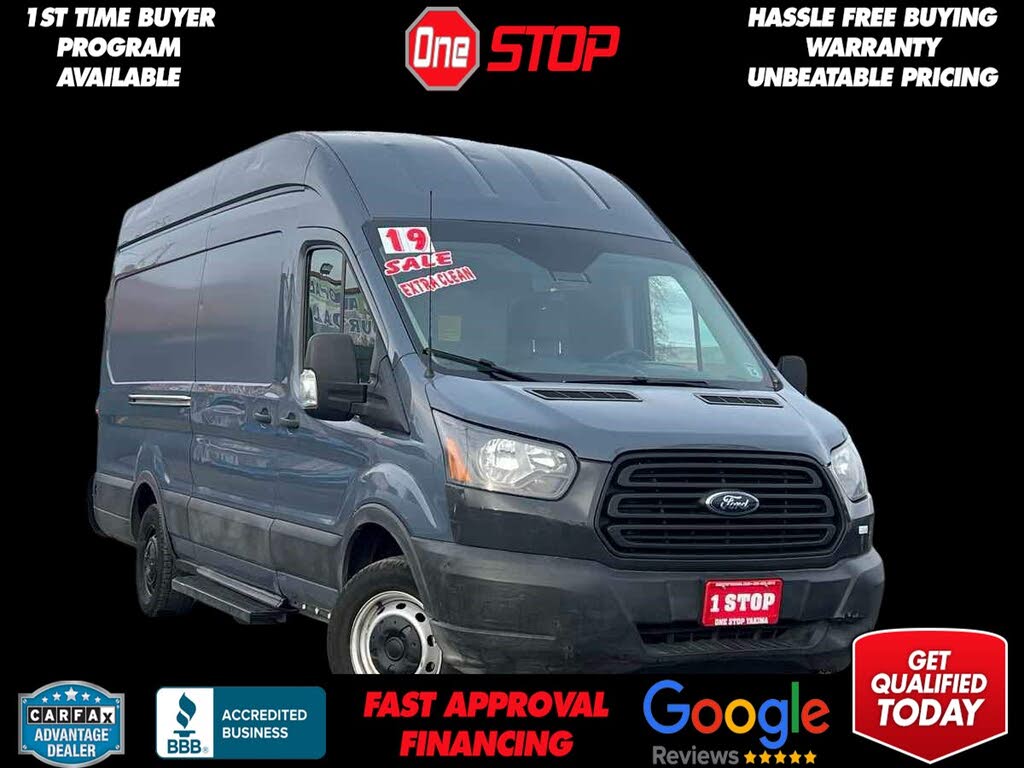 2019 Ford Transit Cargo 250 Extended High Roof LWB RWD with Sliding Passenger-Side Door