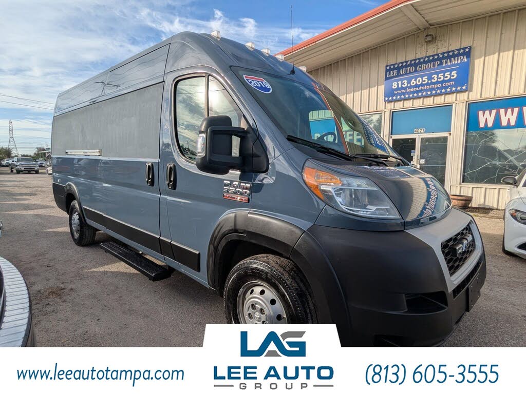 2019 RAM ProMaster 3500 159 High Roof Extended Cargo Van FWD