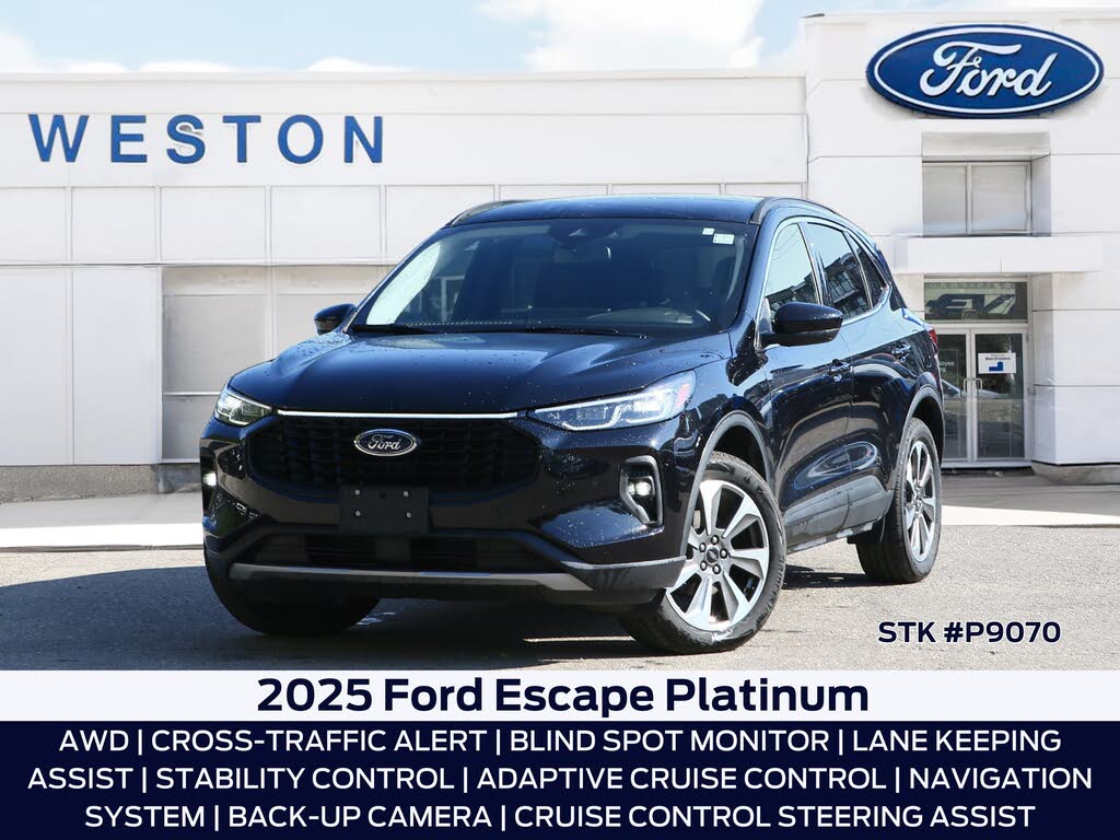 2025 Ford Escape Platinum AWD
