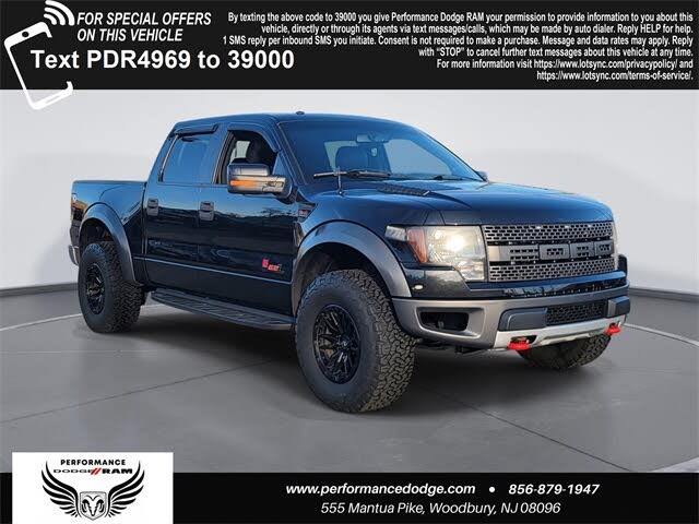 2012 Ford F-150 SVT Raptor SuperCrew 4WD