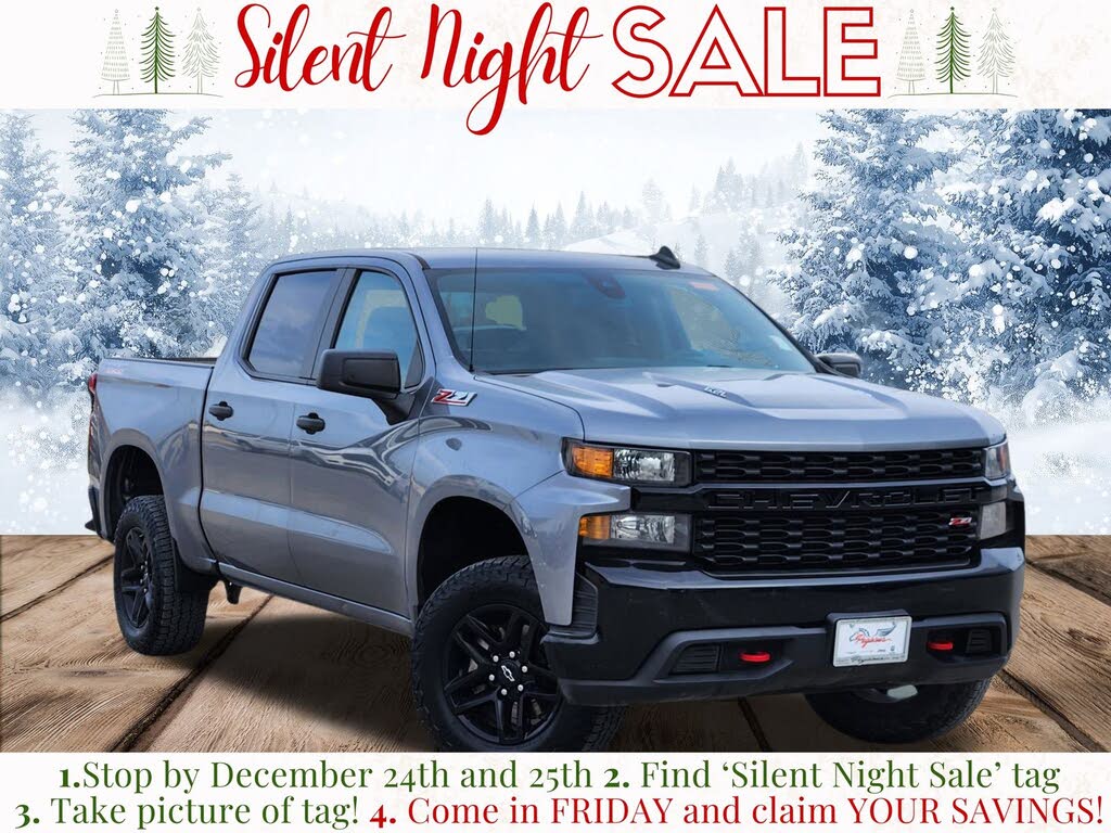 2022 Chevrolet Silverado 1500 Custom Trail Boss Crew Cab 4WD