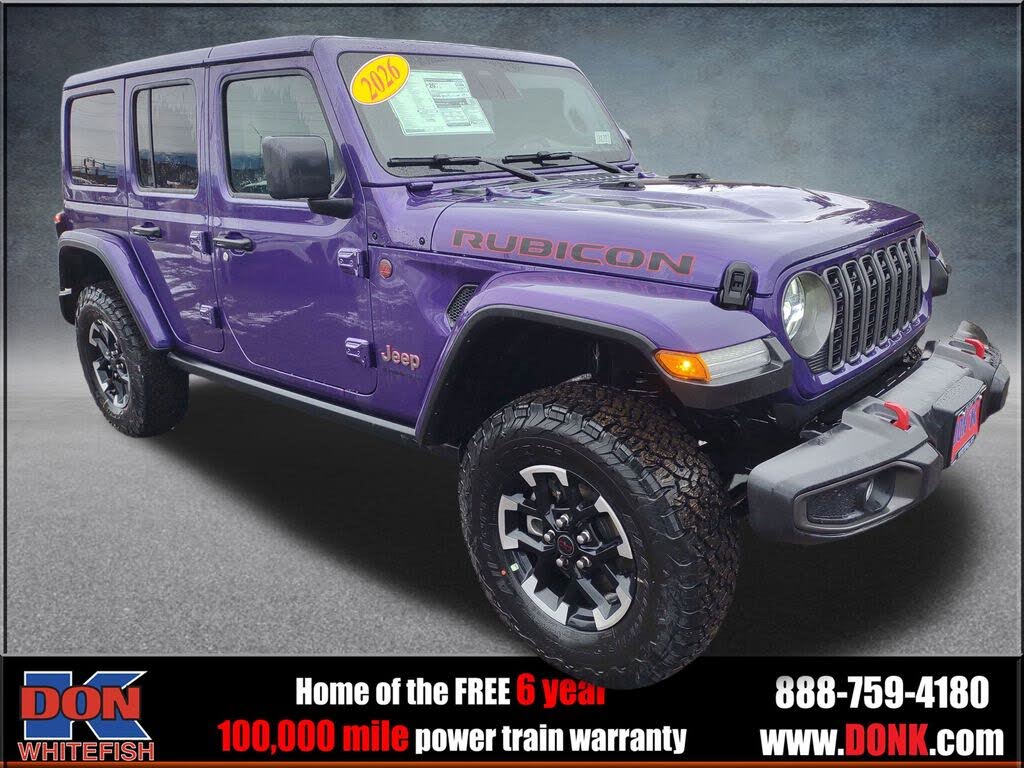 2026 Jeep Wrangler Rubicon 4-Door 4WD