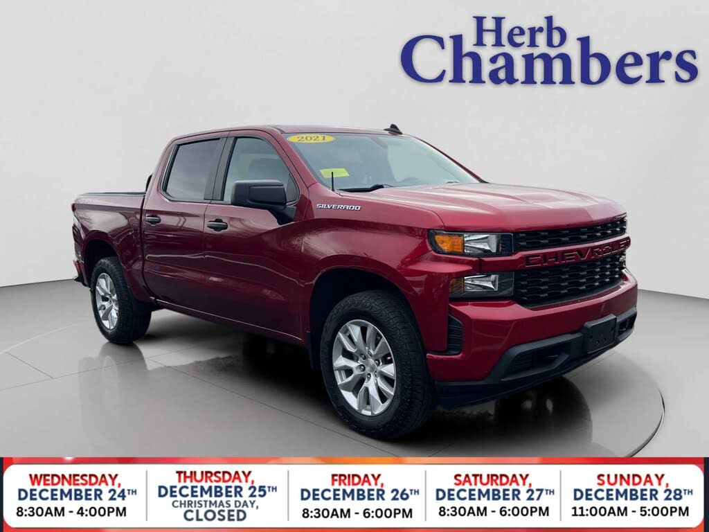 2021 Chevrolet Silverado 1500 Custom Crew Cab 4WD