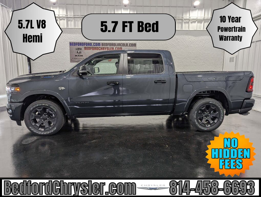 2026 RAM 1500 Big Horn Crew Cab 4WD