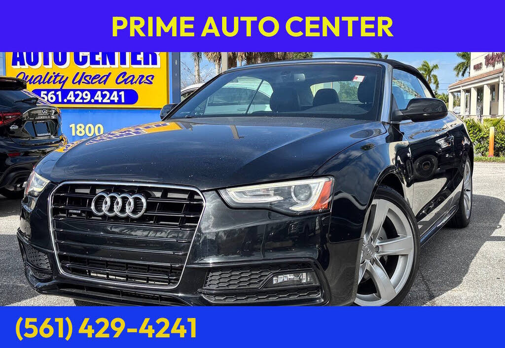 2016 Audi A5 2.0T quattro Premium Plus Cabriolet AWD