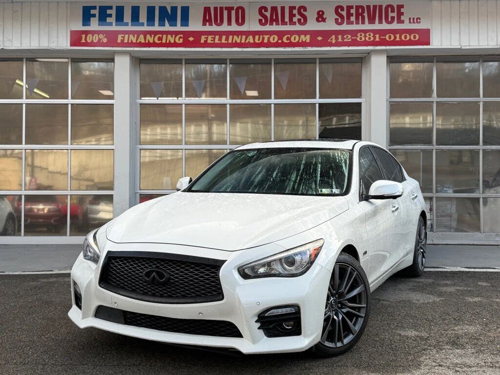 2016 INFINITI Q50 Red Sport 400 AWD