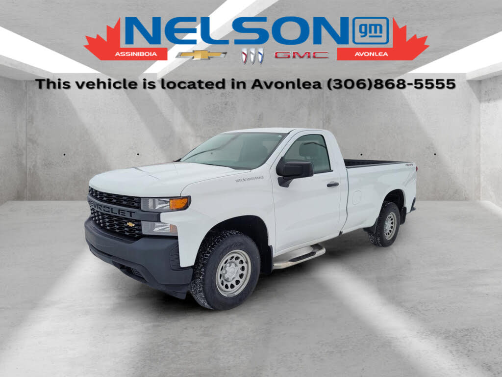 2020 Chevrolet Silverado 1500 Work Truck Regular Cab 4WD