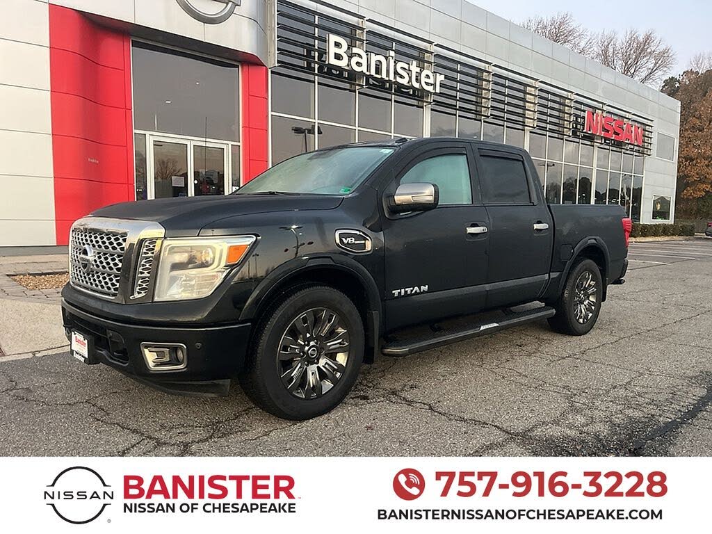 2017 Nissan Titan Platinum Reserve Crew Cab
