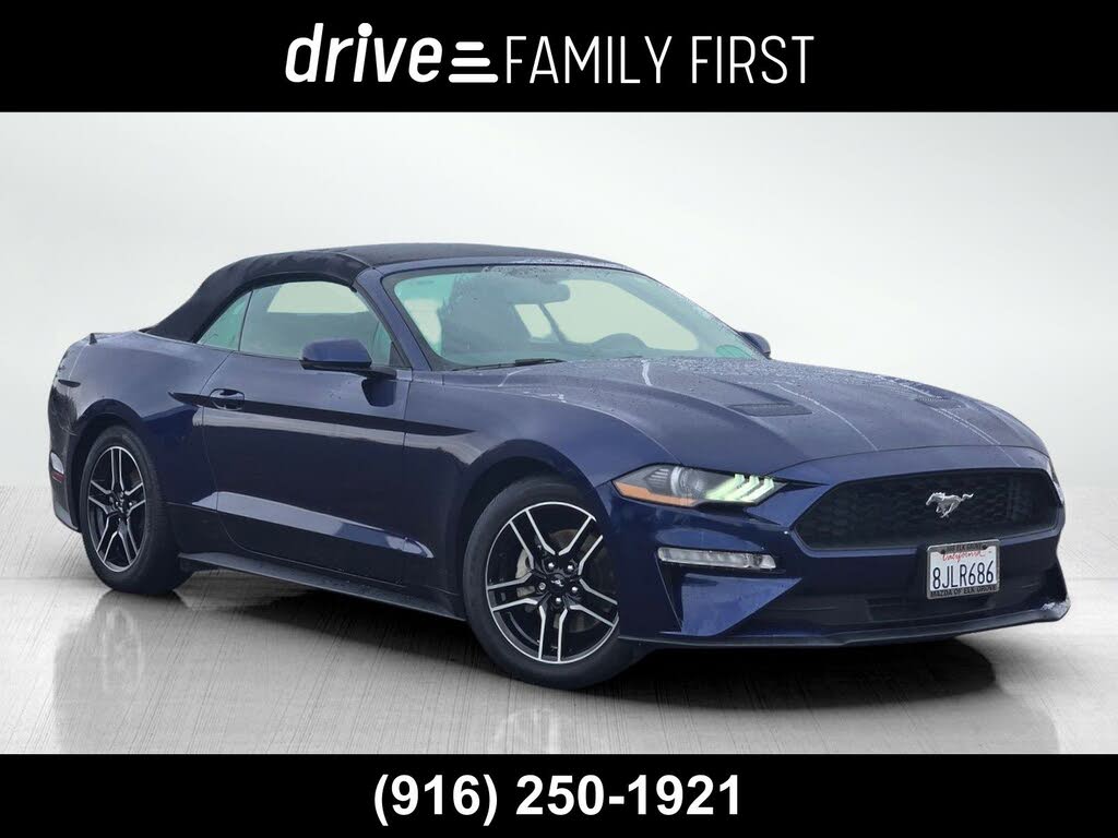 2018 Ford Mustang EcoBoost Premium Convertible RWD