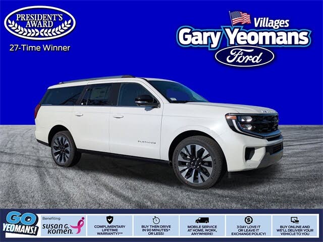 2025 Ford Expedition MAX Platinum 4WD