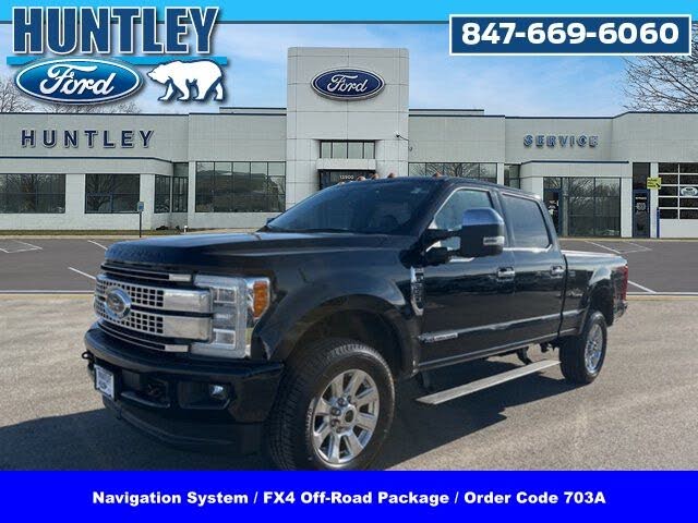 2017 Ford F-250 Super Duty Platinum Crew Cab 4WD