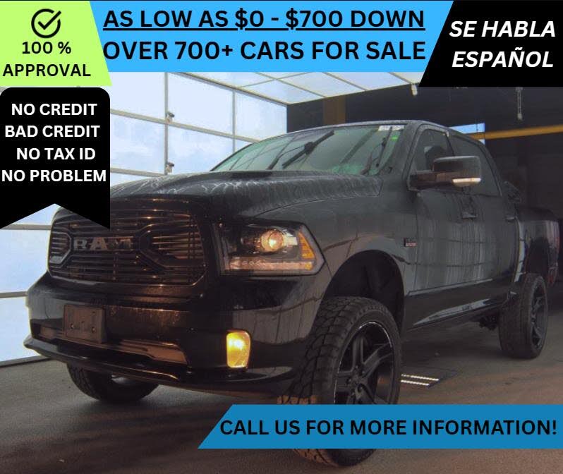 2018 RAM 1500 Sport Crew Cab RWD