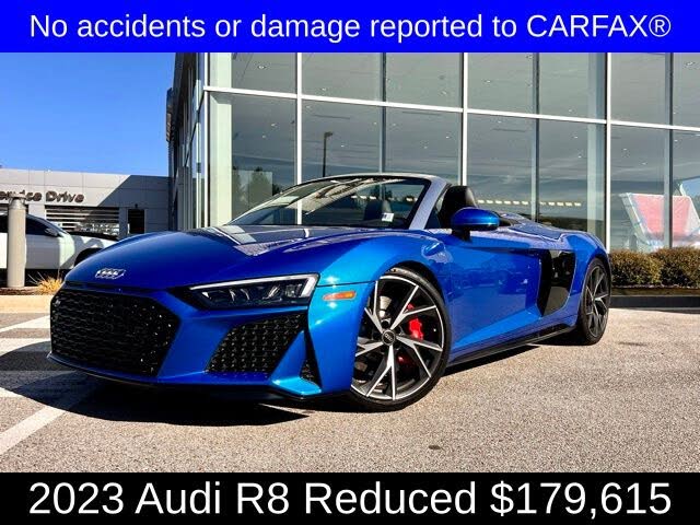 2023 Audi R8 V10 Performance Spyder RWD