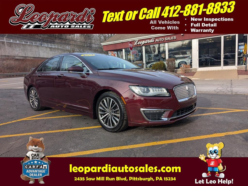 2017 Lincoln MKZ Select AWD