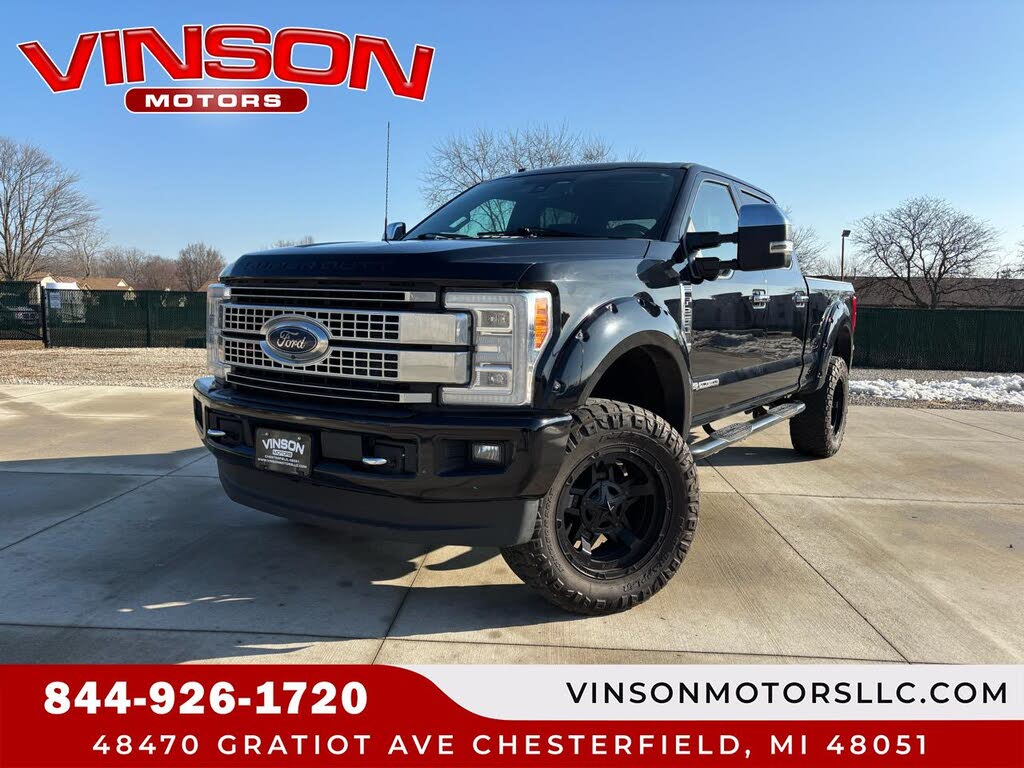 2018 Ford F-250 Super Duty Platinum Crew Cab LB 4WD